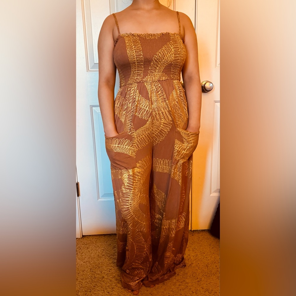 Lexbreezy Kahula Jumper Brown Ginger Lei Med. BNWT